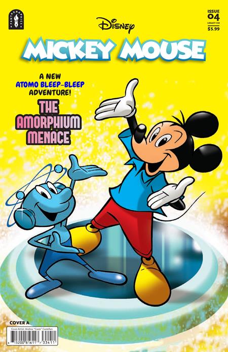 Mickey Mouse Legacy The Amorphium Menace #334 Cover A Andrea Casty Castellan