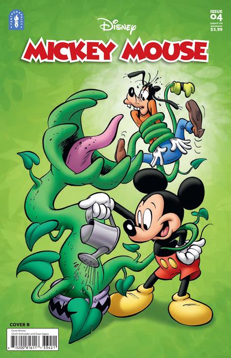 Mickey Mouse Legacy The Amorphium Menace #334 Cover B Daan Jippes Ulrich Schroeder