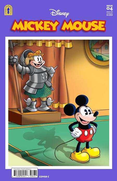 Mickey Mouse Legacy The Amorphium Menace #334 Cover C 1:10 Floyd Gottfredson