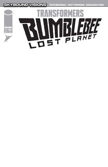 Transformers: Bumblebee - Lost Planet #1 (Of 6) Cover G Blank Sketch