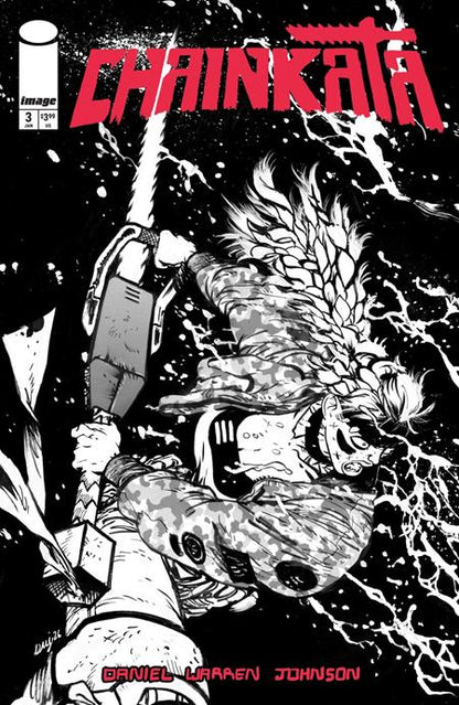 Chainkata #3 Cover B Daniel Warren Johnson B&W