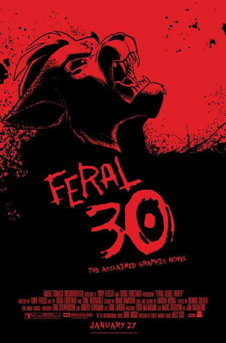 Feral #30 Cover B Fleecs & Forstner 30 Days of Night Homage
