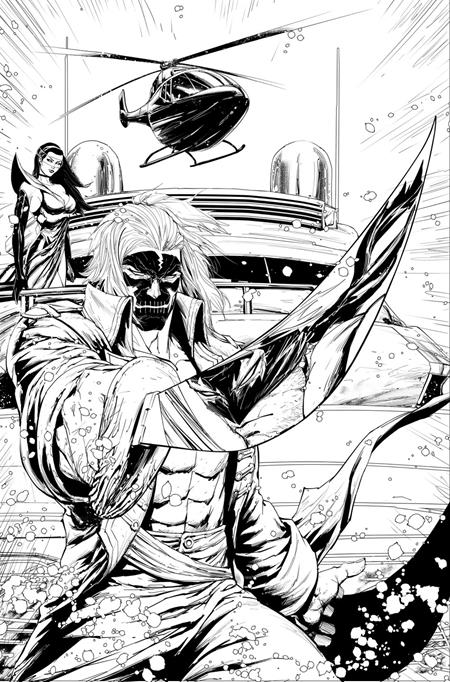 Final Boss #13 Cover D 1:25 Tyler Kirkham B&W