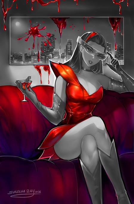 Final Boss #13 Cover E 1:50 Sukesha Ray B&W