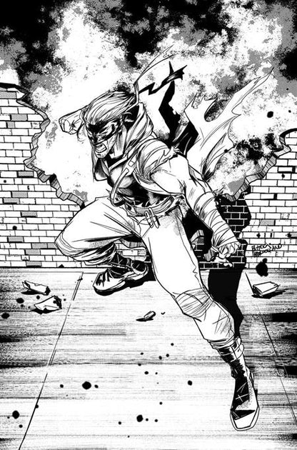Final Boss #13 Cover F 1:100 Patrick Mulholland B&W