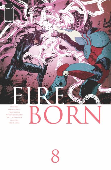 Fireborn #8 Cover B Patrick Mulholland Homage