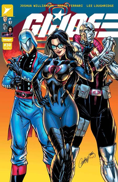 G.I. Joe #30 Cover B J Scott Campbell & Alex Sinclair