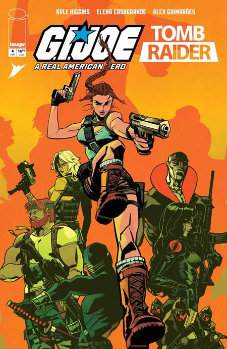 G.I. Joe: A Real American Hero Tomb Raider #4 (Of 5) Cover E 1:50 Rossi Gifford & Miquel Muerto