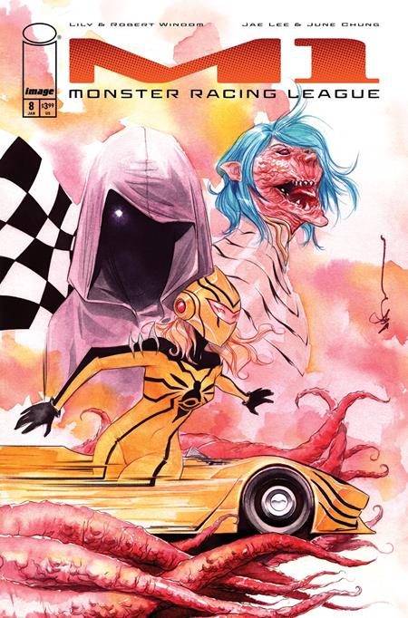 M1: Monster Racing League #8 Cover B Dustin Nguyen