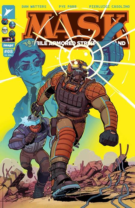 M.A.S.K. #8 Cover B Nick Bradshaw & Jim Charalampidis
