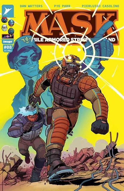 M.A.S.K. #8 Cover B Nick Bradshaw & Jim Charalampidis