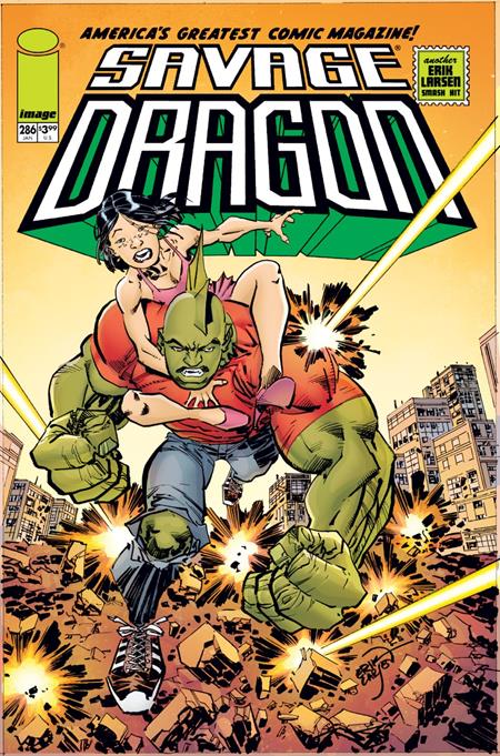 Savage Dragon #286 Cover A Erik Larsen