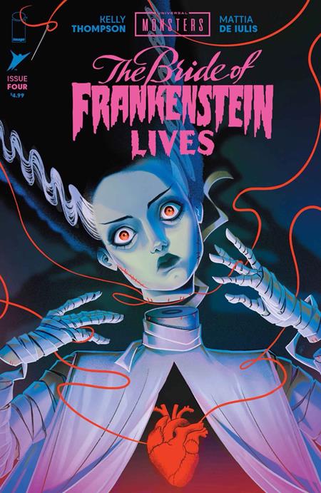 Universal Monsters: The Bride Of Frankenstein Lives #4 (Of 4) Cover B Sweeney Boo