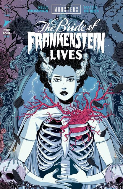 Universal Monsters: The Bride Of Frankenstein Lives #4 (Of 4) Cover C Luana Vecchio Connecting Cover