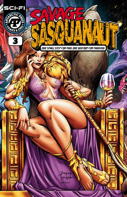 Savage Sasquanaut #3 Cover A Craig Babiar