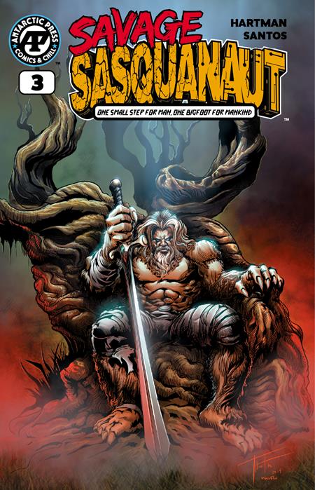Savage Sasquanaut #3 Cover B Rod Thornton