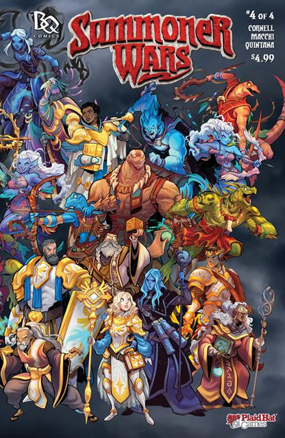 Summoner Wars #4 (Of 4) Cover B Martin Abel Group Art