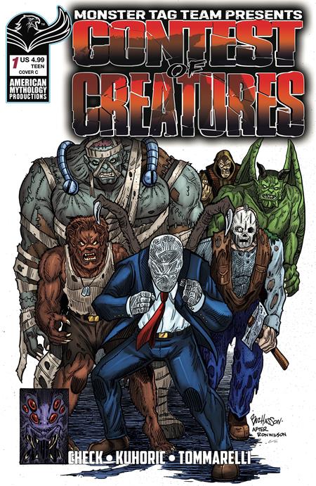 Contest of Creatures #1 Cover C Buz Hasson