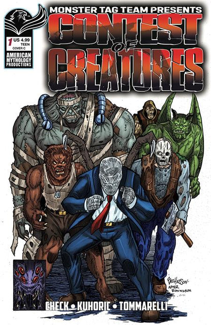 Contest of Creatures #1 Cover C Buz Hasson