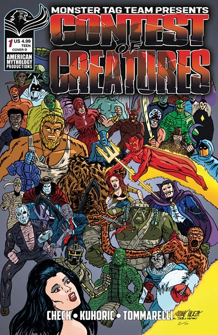 Contest of Creatures #1 Cover D Mariano Nicieza Homage