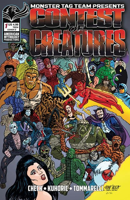 Contest of Creatures #1 Cover D Mariano Nicieza Homage