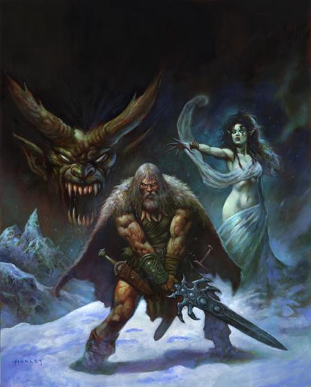 Savage Sword Of Conan #18 Cover C Alex Horley Virgin Cardstock