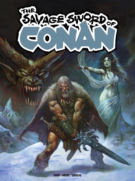 Savage Sword Of Conan #18 Cover E Alex Horley Foil