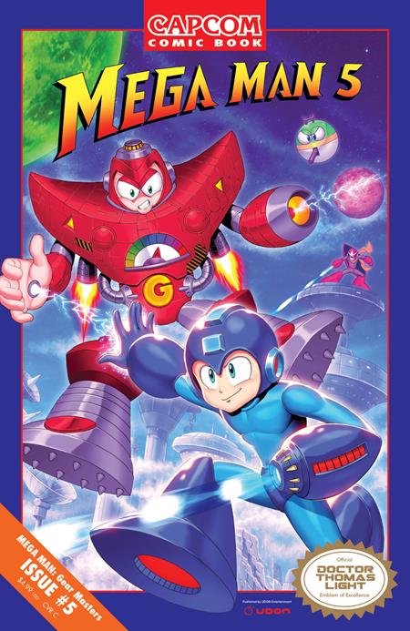 Mega Man Gear Masters #5 (Of 5) Cover C 1:5 Genzoman