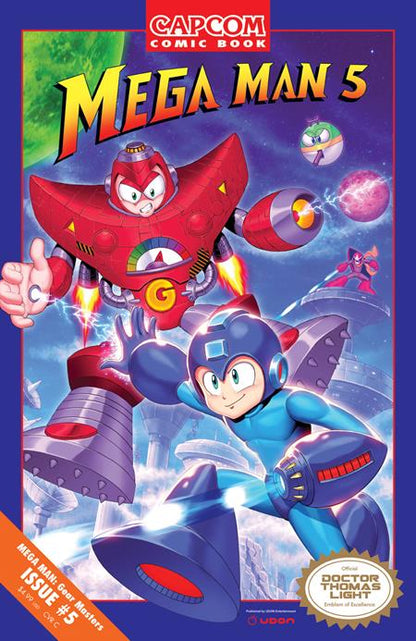 Mega Man Gear Masters #5 (Of 5) Cover C 1:5 Genzoman