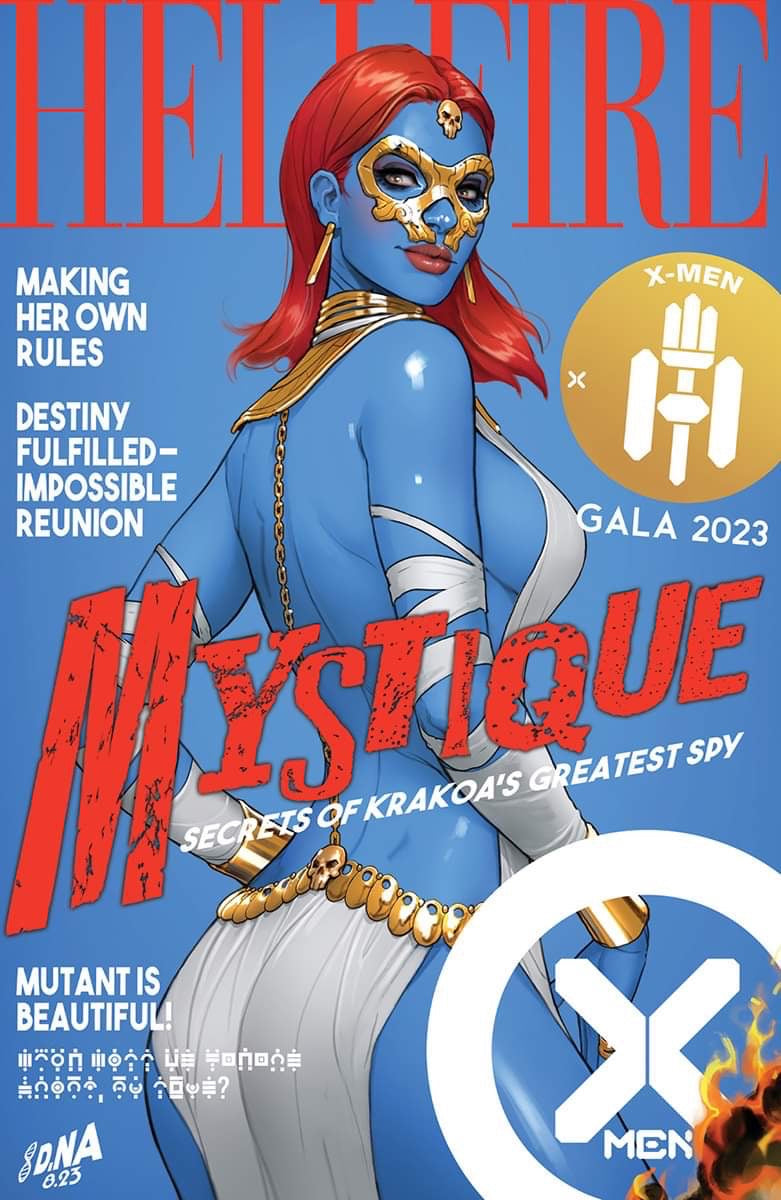 X-Men #27 David Nakayama Exclusive Hellfire Gala Mystique Trade Dress Variant
