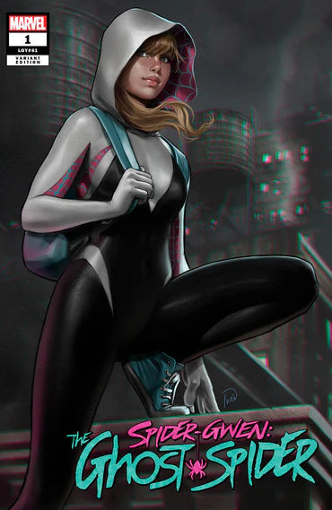 SPIDER-GWEN GHOST SPIDER #1 IVAN TALAVERA Trade Dress Variant A LTD 3000