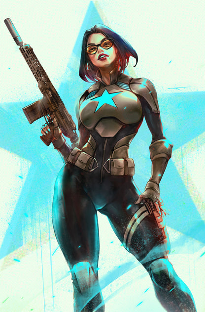 G.I. Joe #1 Ivan Tao exclusive virgin foil variant cover — Baroness