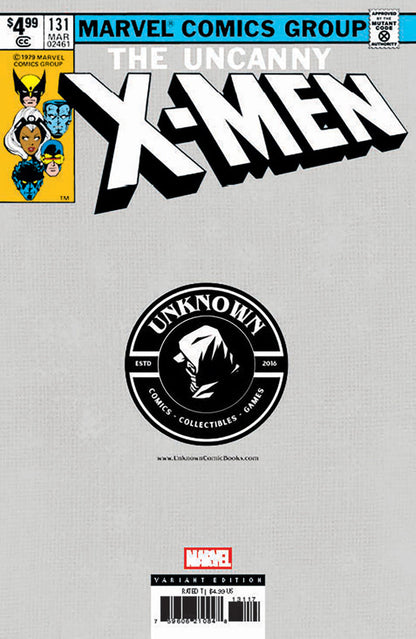 X-MEN #131 FACSIMILE DAN PANOSIAN VIRGIN VARIANT - EMMA FROST