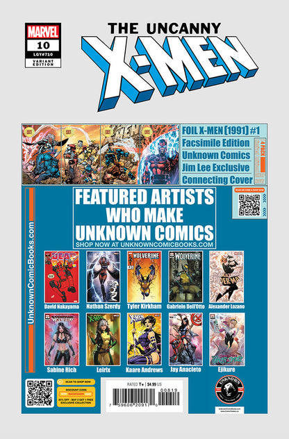 UNCANNY X-MEN #10 DAVID NAKAYAMA MEGACON 2025 FOIL EXCLUSIVE-JUBILEE