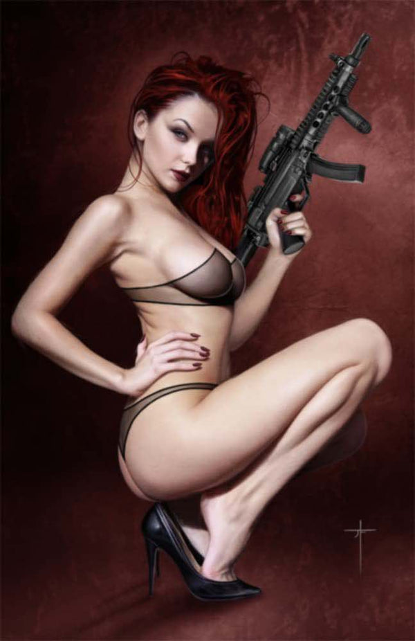 Heat Seeker: Combustion - Gun Honey Series #4 – Jay Ferguson Exclusive Variant cover