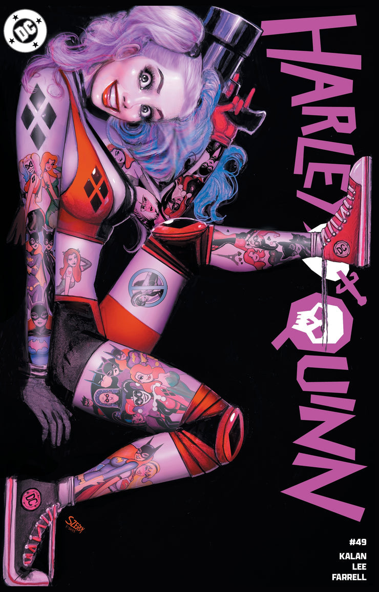 HARLEY QUINN #49 NATHAN SZERDY EXCLUSIVE VARIANT TATTOO