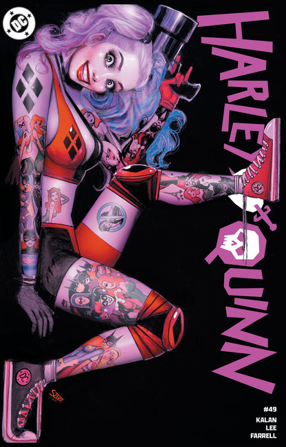 HARLEY QUINN #49 NATHAN SZERDY EXCLUSIVE VARIANT TATTOO