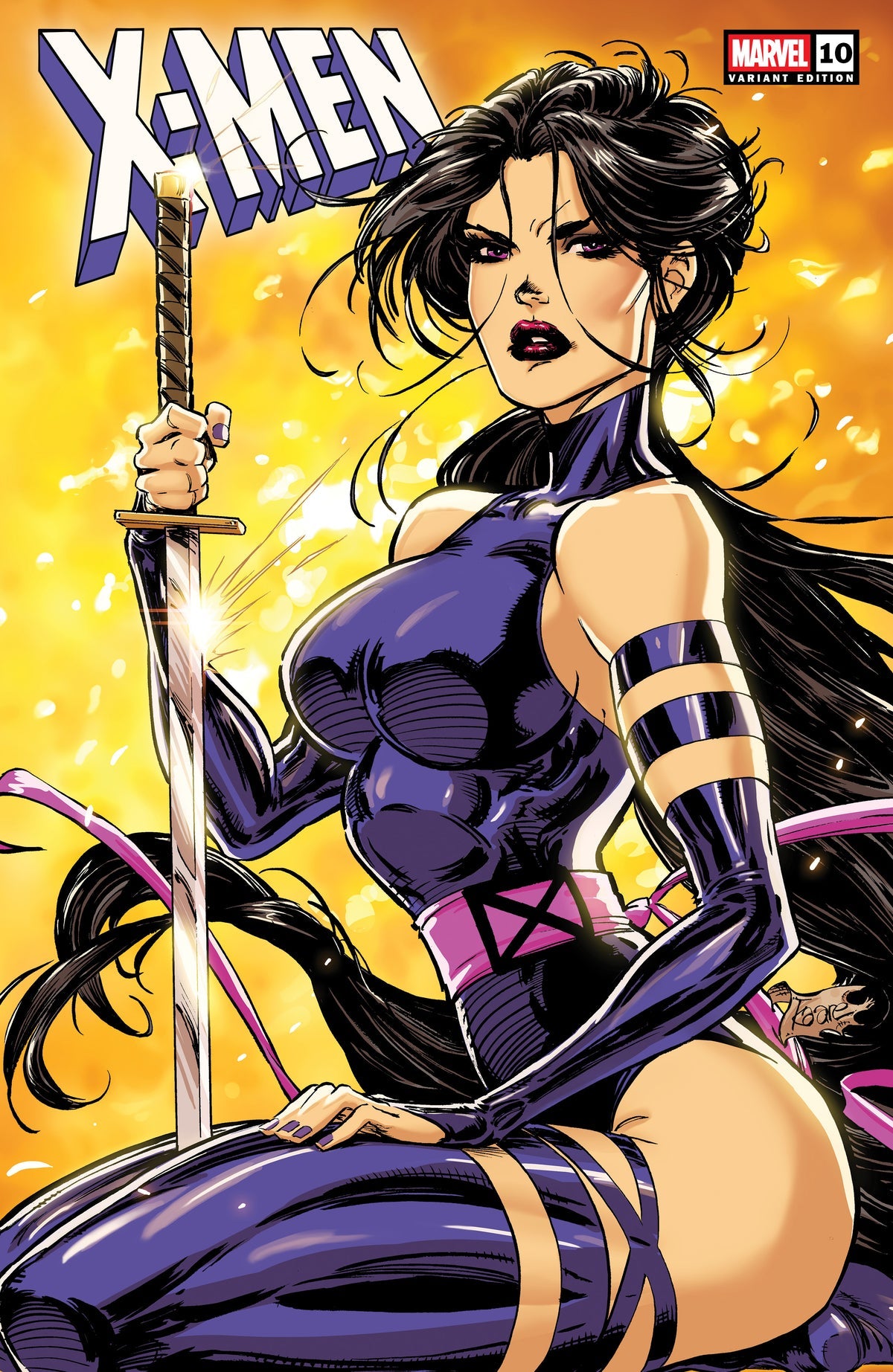 X-MEN #10 KAARE ANDREWS EXCLUSIVE VARIANT 2 PACK - PSYLOCKE