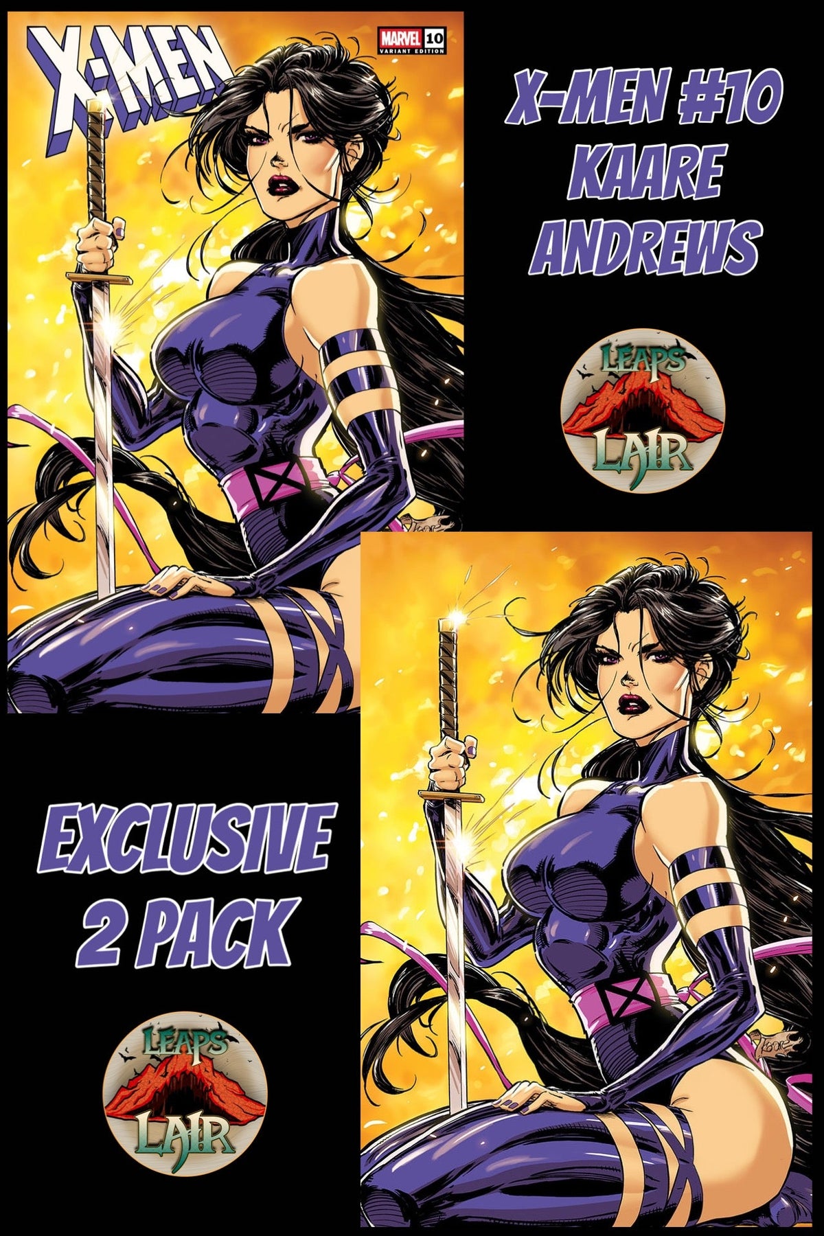X-Men #10 – Kaare Andrews Exclusive Variant cover