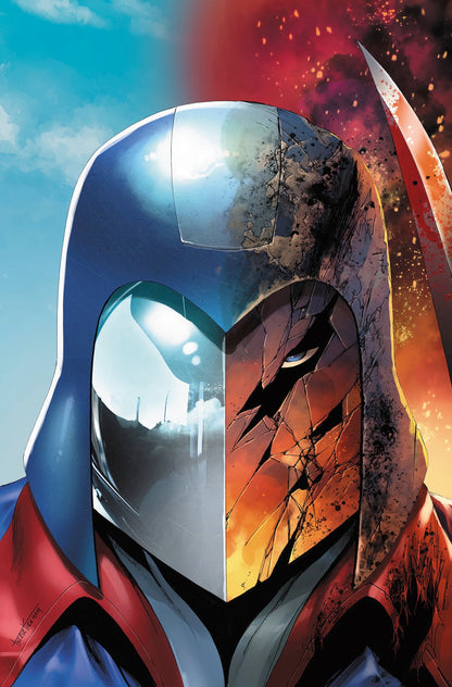 Comic book cover of 'GI JOE #5 TYLER KIRKHAM COBRA COMMANDER PREMIUM VIRGIN VARIANT A LTD 750'