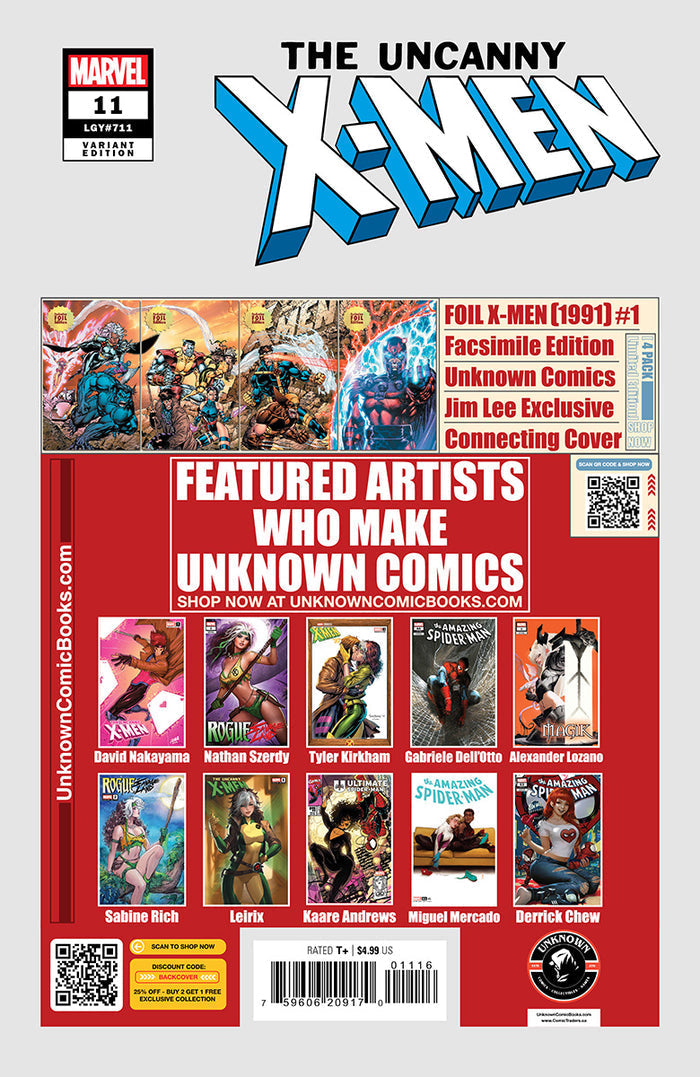 Uncanny X-Men #11 – Alexander Lozano Exclusive Variant cover