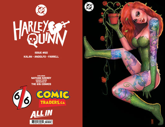 HARLEY QUINN #50 NATHAN SZERDY EXCLUSIVE FOIL VARIANT LTD 1000