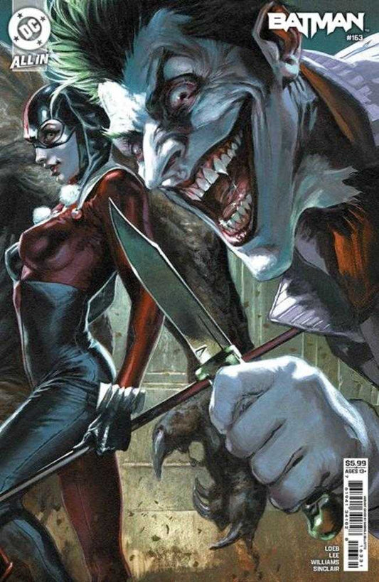 Comic book cover of 'Batman #163 Cover K Gabriele Dell Otto Connecting Card Stock Variant'