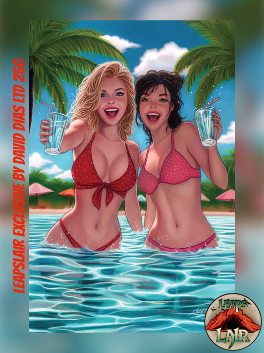 BETTY & VERONICA SUMMER FUN IN THE SUN (ONE SHOT) LEAPSLAIR EXCLUSIVE BY DAVID DIAS LTD 250
