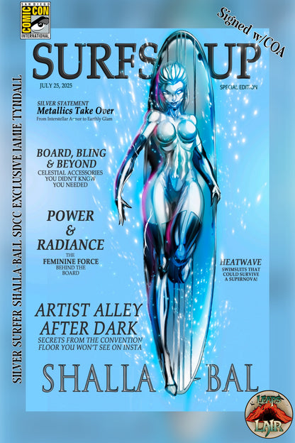 SILVER SURFER SHALLA-BAL LEAPSLAIR EXCLUSIVE VIRGIN (LTD 60) JAMIE TYNDALL