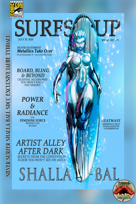 SILVER SURFER SHALLA-BAL LEAPSLAIR EXCLUSIVE VIRGIN (LTD 60) JAMIE TYNDALL