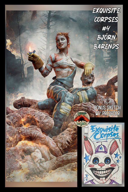 Exquisite Corpses #4 LeapsLair Exclusive Barends Virgin LTD 500 Presale 8/20