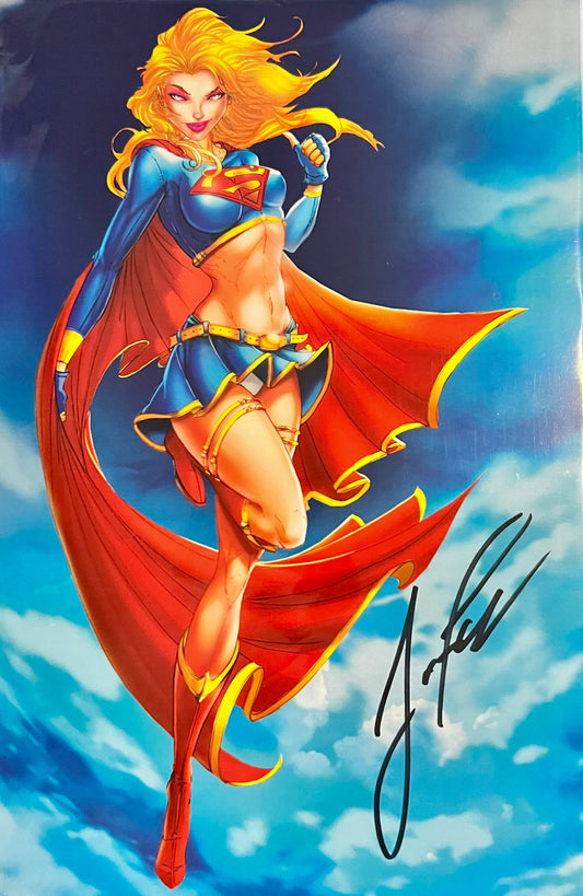 White Widow #3 Jamie Tyndall Virgin Exclusive Supergirl *SIGNED W/ COA
