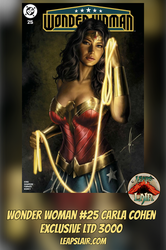 Wonder Woman #25 Carla Cohen Exclusive Trade Variant cover