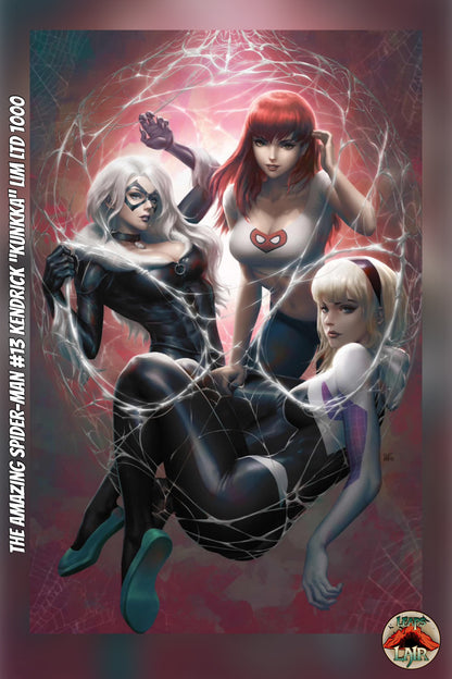 The Amazing Spider-Man #13 Kendrick “Kunkka” Lim Virgin & Variant Exclusive 2PK- Presale 10/1 🔑1st Appearance of Intergalactic Spider-Man LTD 1000